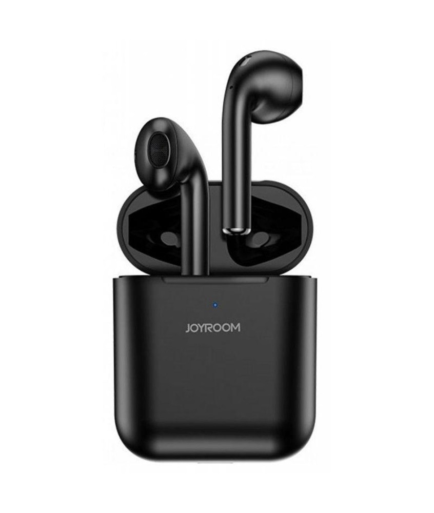 GloboStar® 87051 JOYROOM Originals JR-T03S TWS Earphones με Θήκη Φόρτισης True Wireless Bluetooth V5.0 Binaural Συμβατό με iOS & Android Μαύρο
